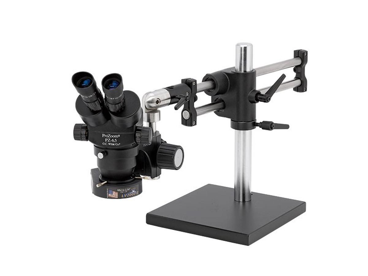 ProZoom 6.5 Binocular Microscope - Ball Bearing Base - ESD Safe 1