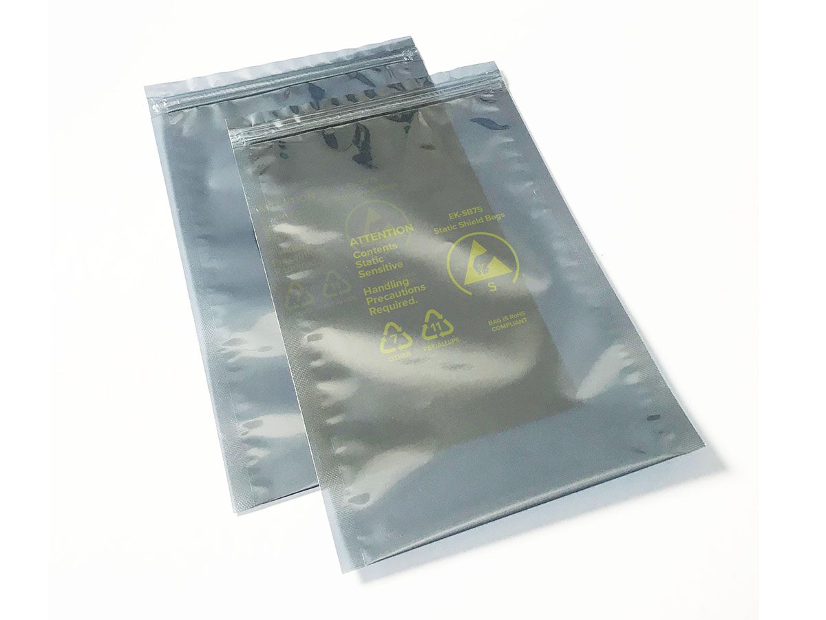 Static Shielding Bags locktop (EK-SB75) feature