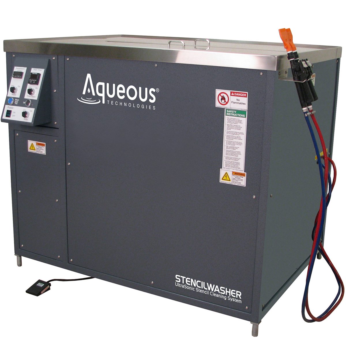 Aqueous Technologies StencilWasher ZDO Zero Discharge Ultrasonic Stencil & Misprint Cleaning System